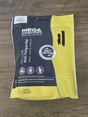 MegaComfort Personal Anti-fatigue Mat Insoles Men Size 6,7. Women 8,9 New